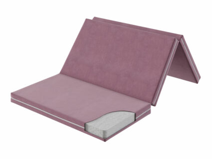Футон DreamLine Holl 9 (велюр бледно-розовый) 20