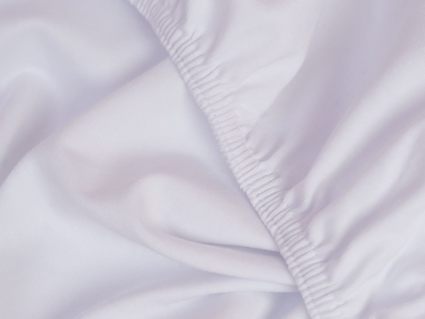 Простыня German Grass Jersey White Grass на резинке 448